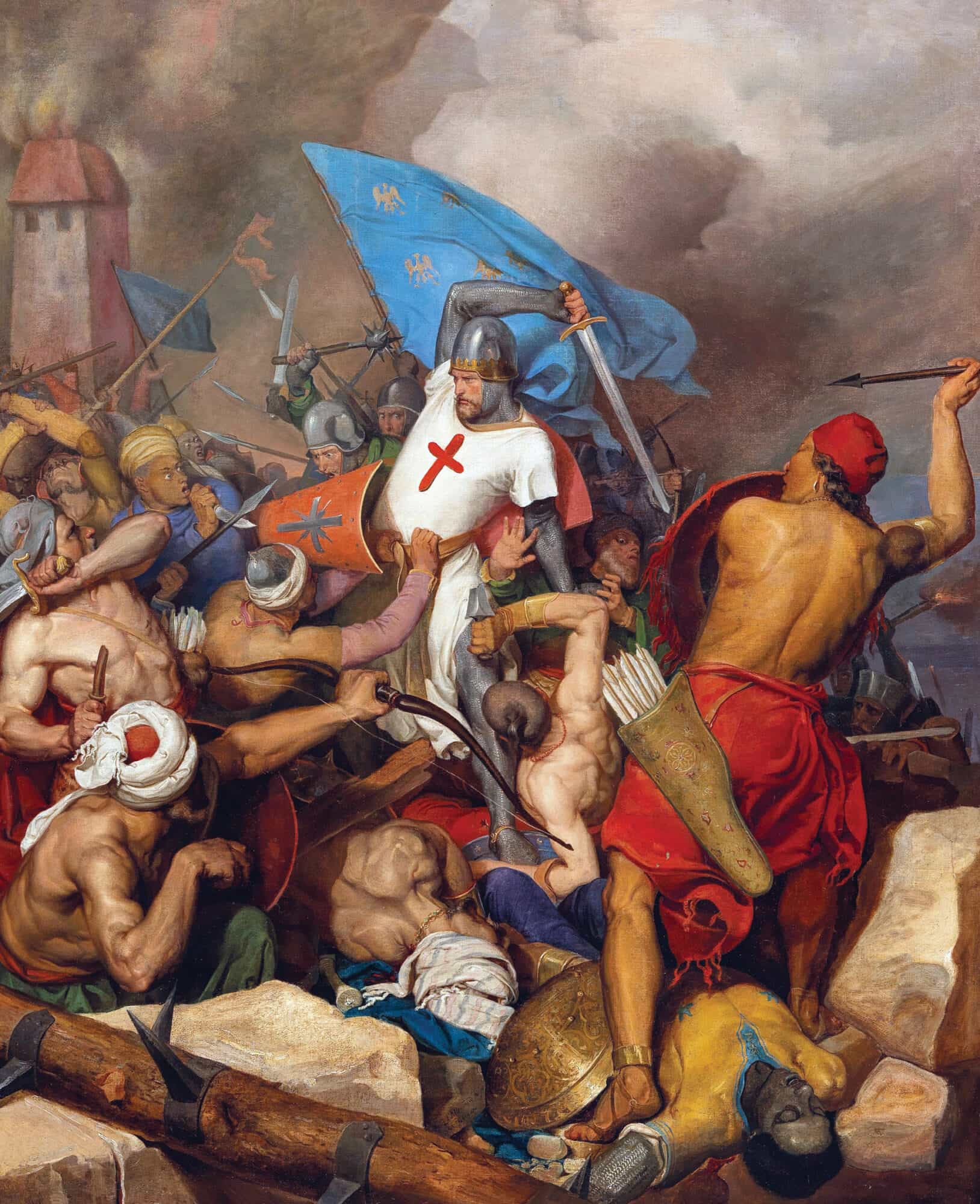 arsuf-savasi-834x1024 3. Haçlı Seferi : Akra’dan Arsuf’a Philippe II Augustus ve Aslan Yürekli Richard Tarih