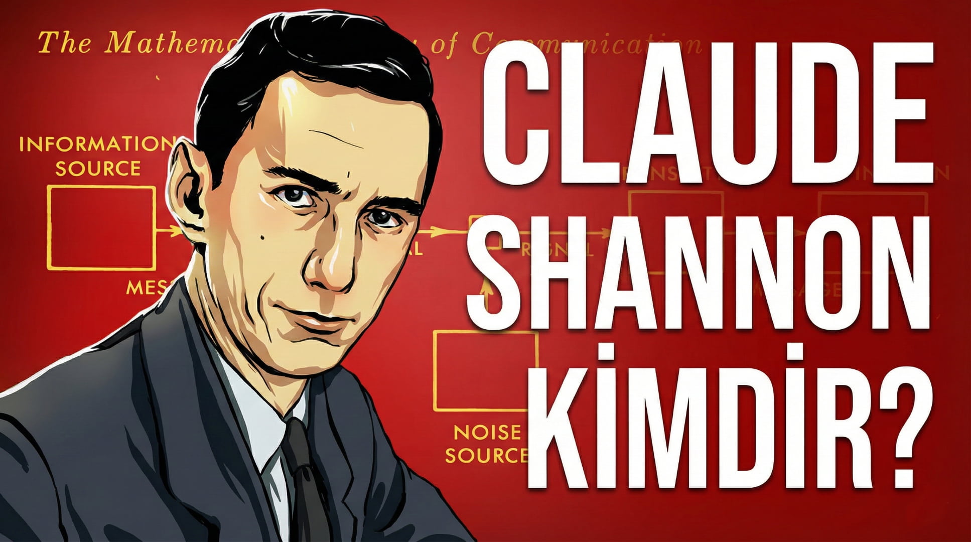 Enformasyonun Mimarı: Claude Shannon, Dijital Evren ve Belirsizliğin Matematiği