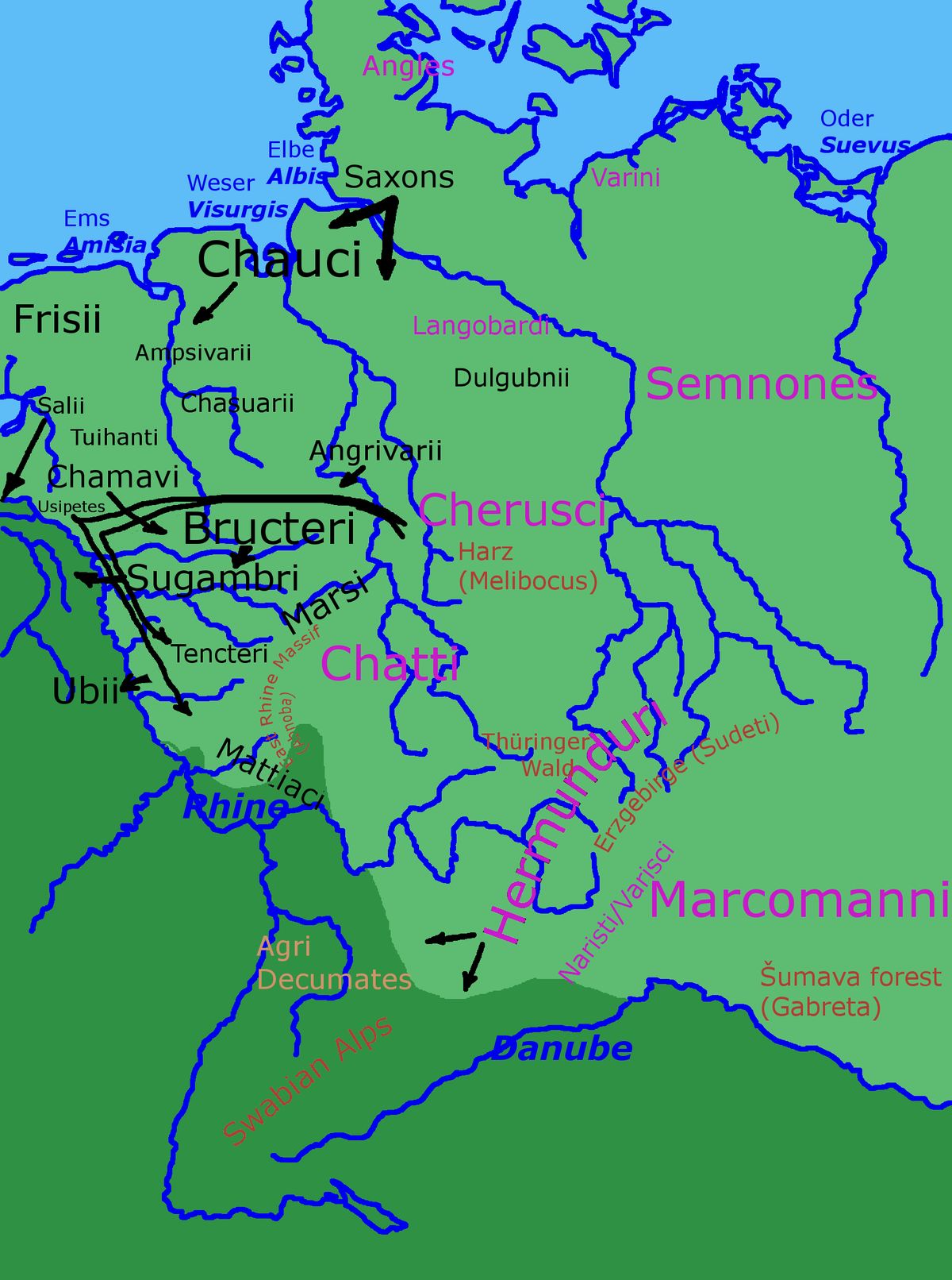 germen-kabileleri-762x1024 Roma’nın Savaşçı Hasımları – 1 'Vahşi Germenler' Tarih
