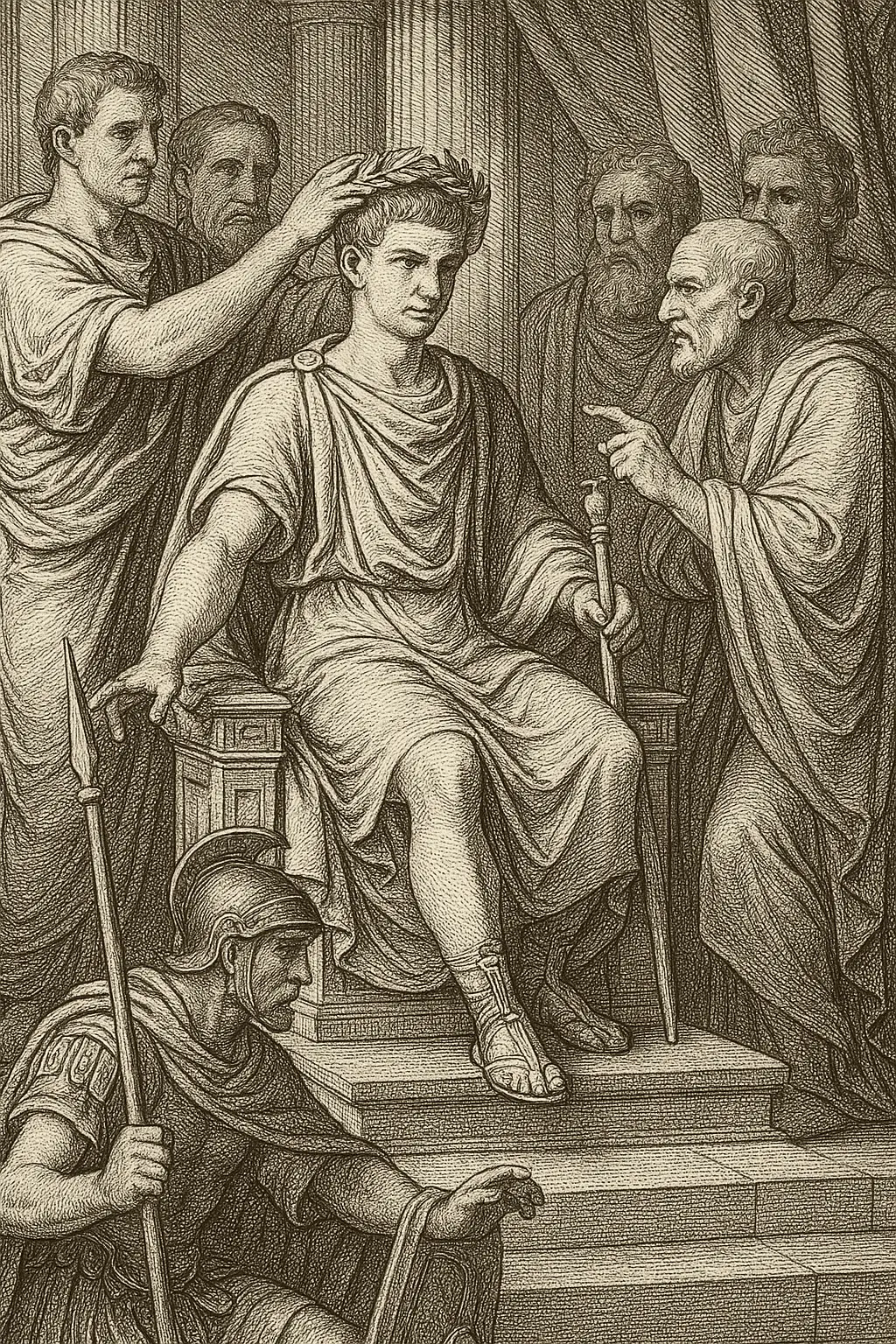 Imparator-Caligula-683x1024 Roma’nın Deli İmparatoru Caligula Roma Tarihi Tarih