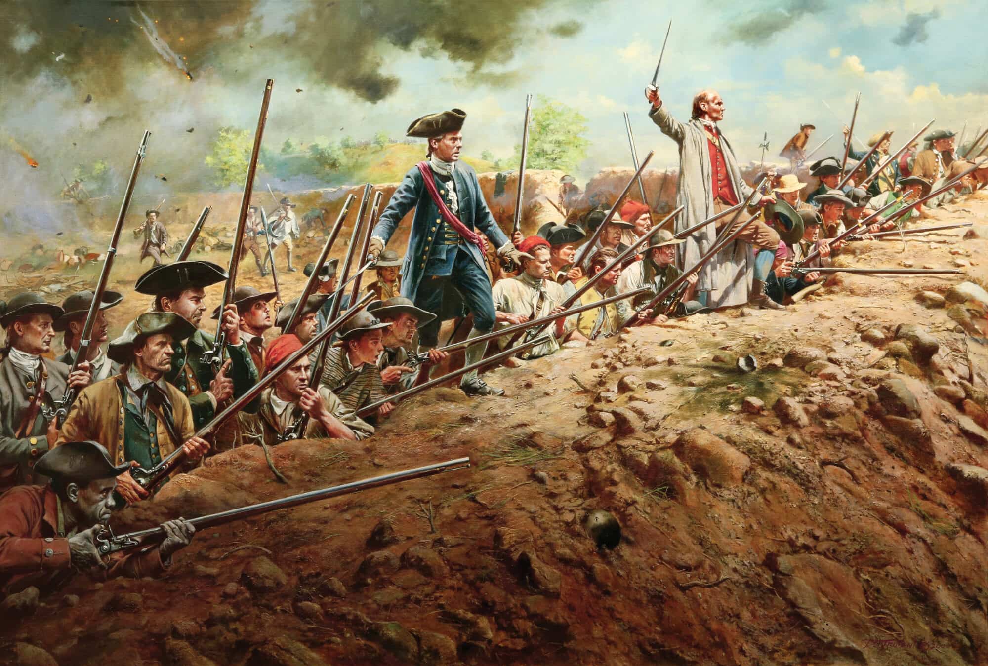 patriot-games-bunker-hill-1024x691 George Washington ve Amerikan Bağımsızlık Savaşı Tarih